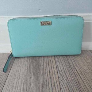 Turquoise Kate Spade Wallet